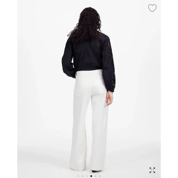 Madewell Low-Slung Baggy Jean: Airy Denim Edition Vintage Canvas Women's Sz 30 - Picture 4 of 16